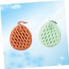 Didiseaon 4pcs Exfoliating Back Scrubber Gentle Body Scrubbing Tool for Smooth Skin for Home Hotel Use Random Color Material Lanyard for Easy Drying view 2