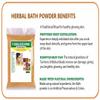 Herbal Bath Powder 100g | 21 Herbal Nalangu Maavu | Ubtan | Sunnipindi for Baby, Girls & Women view 3