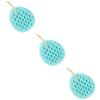 Angoily 3pcs Supple Bath Sponge Reusable Body Sponge Shower Scrubber for Bath Easy to Clean Comfortable view 1