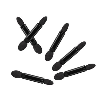 DOITOOL 100pcs Double-ended Eye Shadow Brush Round Sponge Makeup Brush for Women Precision Applicator for Natural to Dramatic Eye Looks Travel Party Festival Wedding