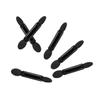 DOITOOL 100pcs Double-ended Eye Shadow Brush Round Sponge Makeup Brush for Women Precision Applicator for Natural to Dramatic Eye Looks Travel Party Festival Wedding view 1