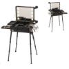 Makeup Train Cases Beauty Cosmetics Rolling Case Professional, Makeup Trolley Beauty Case On Wheels, Storage Organiser Large Space Travelling Trolley Box, Large Capacity Multifunction Box (Size : A(W view 1