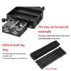 Makeup Train Cases Beauty Cosmetics Rolling Case Professional, Makeup Trolley Beauty Case On Wheels, Storage Organiser Large Space Travelling Trolley Box, Large Capacity Multifunction Box (Size : A) view 4
