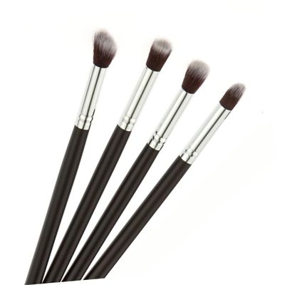 Beavorty 4pcs Eyeshadow Brush Set Soft Horse Hair Makeup Tool Kit Travel Companion