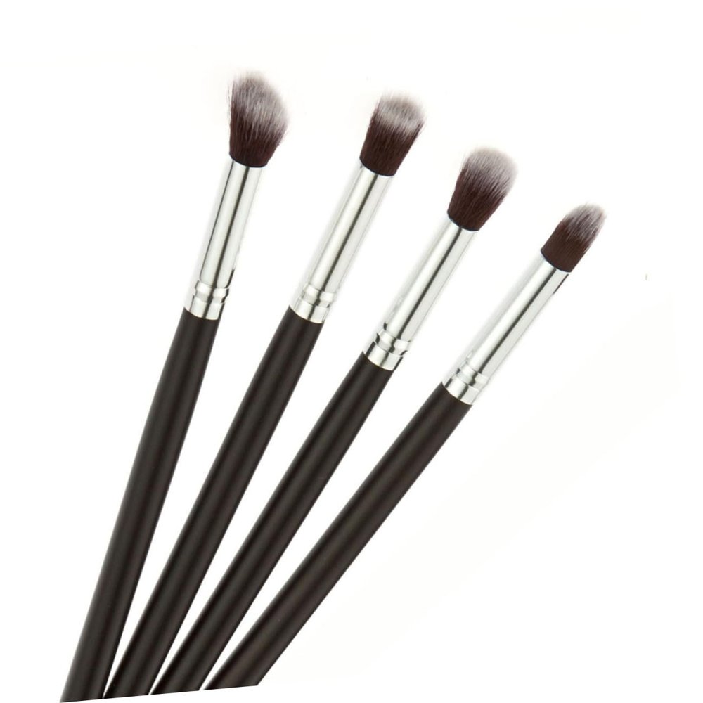 Beavorty 4pcs Eyeshadow Brush Set Soft Horse Hair Makeup Tool Kit Travel Companion