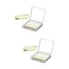 balacoo 2sets Oil Absorbing Sheets Face Oil Remover Blotting Papers for Oily Skin Portable Mirror Case view 1