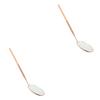 balacoo 2pcs Lash Mirror for Eyelash Extensions Stainless Steel Self-Checking Tool for Professional Home Use Non- Grip Viewing Angles for Shops view 1
