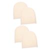 balacoo 4pcs Exfoliating Body Scrubber Glove Shower Bathing Gloves Exfoliating Mittens Deep Softener view 1