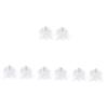 balacoo 8 Pcs Barrette Hairpins Headpiece Chinese Hair Clip Barrettes Korean Hair Clips Tassel Hair Clip Headpiece for Girls Jade Hairpin Alloy Miss White Crystal Pendant view 1