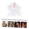 balacoo 8 Pcs Barrette Hairpins Headpiece Chinese Hair Clip Barrettes Korean Hair Clips Tassel Hair Clip Headpiece for Girls Jade Hairpin Alloy Miss White Crystal Pendant view 4