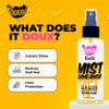 The Doux MIST DEMEANOR Shine Mist for Curly Hair  Heat Protection Spray with Cationic Honey & Silk Amino Acids  Lightweight Hair Gloss for Frizz Control, Humidity Resistance & Shine view 4