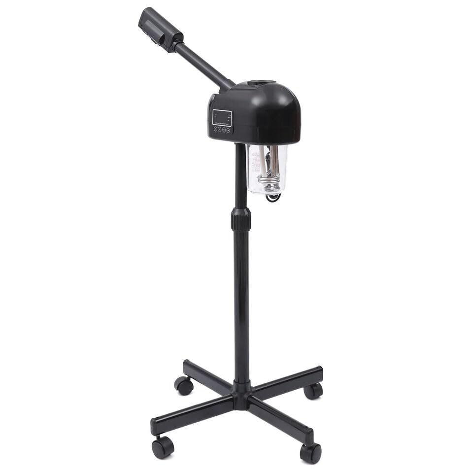 BFDIEEM Professional 2 In1 Facial Steamer LCD Lamp Hot Ozone Spa Salon Beauty Machine