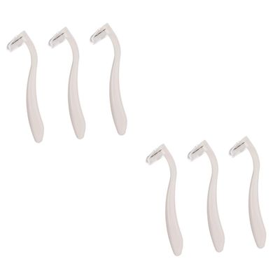 Mipcase 2sets Manual Depilator for Women Hair Trimmer for Hair Shaver Razor 3pcs*2