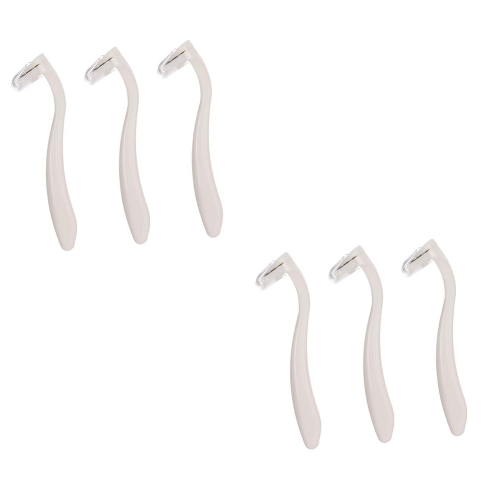 Mipcase 2sets Manual Depilator for Women Hair Trimmer for Hair Shaver Razor 3pcs*2