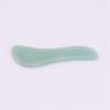 BAWHO Green Aventurine Jade Guasha Set Tools Face Lift Massage Crystal Energy Stone Traditional Scraper Set for Body Massager 1Pcs (Color : Red) view 2