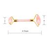 BAWHO Jade Roller Set Mushroom Massager Voiceless Face Roller Cellulite Wrinkle Eye Acupoint Beauty Tool 1Pcs (Color : Face Roller) view 2