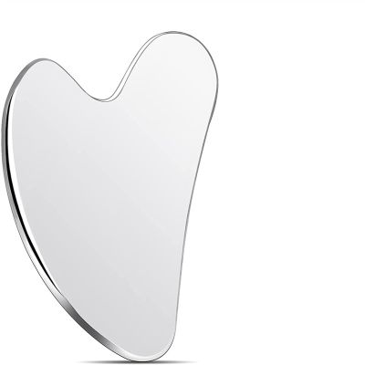 MOBYAT Gua Sha Tools Stainless Steel Gua Sha Massage Tool for Face As A Face Massager Or Skin Care Tool 1Pcs