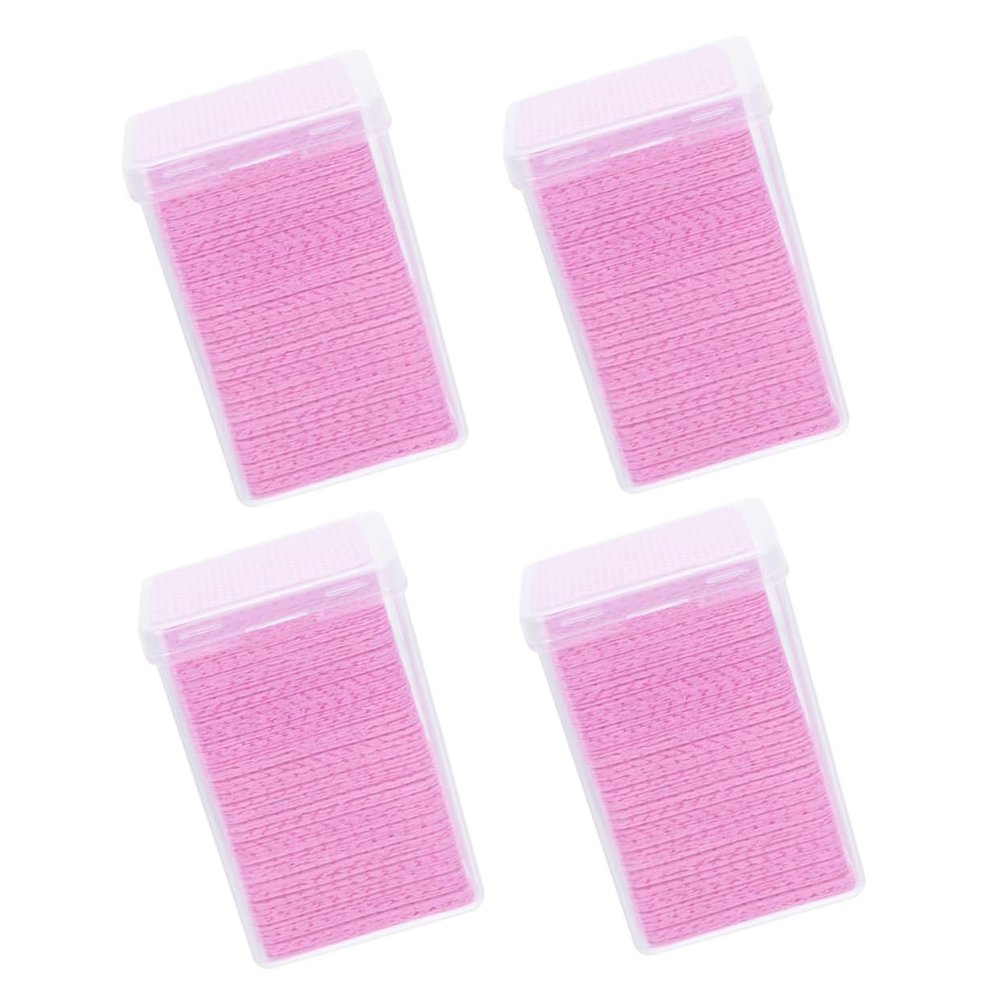 NOLITOY Eyelash Glue Wiper Cleaning Pad Glue Bottle Wiper Residue Remover Cotton Pads