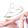 BAWHO Stainless Steel Body Scraper Gua Sha Skin Scraping Board Face Neck Back Beauty Massage Plate Relieve Pain Care Tools 1Pcs view 2