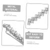 NOLITOY 3sets Stylish Rhinestone Hair Clips of Metal Bobby Unique Hair Accessories for Weddings Parties and Daily Use Design for Women and Girls view 2