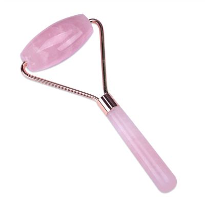 BAWHO Massager Roller Pink Stone Jade Roller Wrinkle Removal Skin Care Jade Stick Lift Tool Massage Appliance 1Pcs