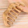 BAWHO Massage Comb Sandalwood Hair Loss Eye Shoulder and Neck Beauty Lifting Wide-Toothed Wooden Comb 1Pcs (Color : Wooden Comb A) view 4