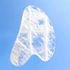 BAWHO Guasha Stone Jade Board Stone Scraper for Face Neck Back Body 1Pcs (Color : Clear Quartz) view 1