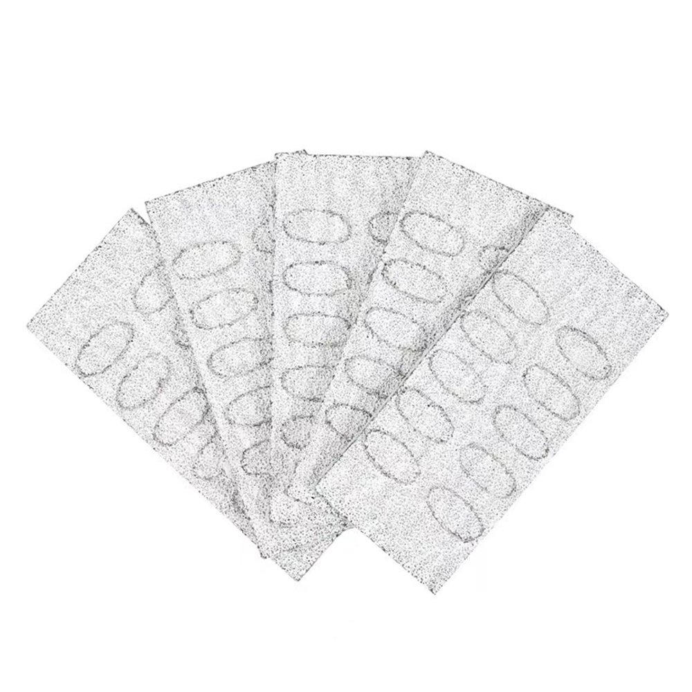 ASYWISH Nail Cuticle Pusher Self-Adhesive Sandpaper Manicure Kit Nail Art Pre-polishing Sand Paper 50Grit Sandpaper Sheets Self Adhesive Sand Trimming Manicure Accessories