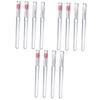 Mipcase 12pcs Silicone Lip Brushes Cover Portable Lipstick for Precise Makeup Application Gentle Silicone for Effortless and Gloss Distribution view 1