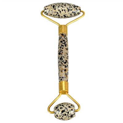 BAWHO Massage Roller Crystal Jade Stone Cellulite Wrinkle Roller Cool Beauty Tool for Skin Care 1Pcs