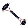 MOBYAT Black Obsidian Massage Roller Crystal Jade Stone Cellulite Wrinkle Roller Cool Beauty Tool for Skin Care 1Pcs (Color : Roller) view 1