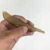 MOBYAT Natural Ox Horn Scraping Plate Gua Sha Board Face Lift Spa Massage Tool Wrinkle Remover Traditional Acupuncture Scraper 1Pcs view 2