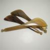 MOBYAT Natural Ox Horn Scraping Plate Gua Sha Board Face Lift Spa Massage Tool Wrinkle Remover Traditional Acupuncture Scraper 1Pcs view 4