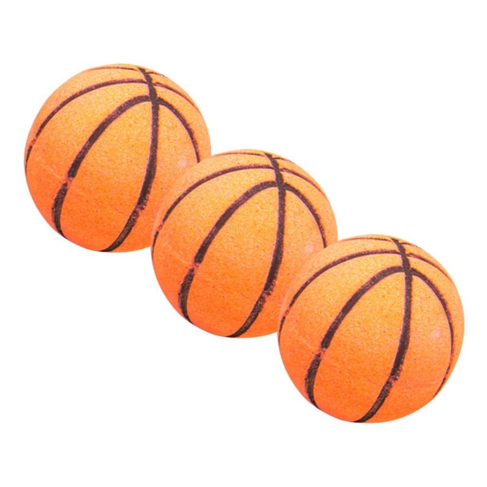 Anneome 3pcs Basketball Shape Sea Salt Bath Milk Plant Fragrance Boys and Girls Bathing Salt Set