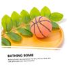 Anneome 3pcs Basketball Shape Sea Salt Bath Milk Plant Fragrance Boys and Girls Bathing Salt Set view 3