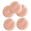 Mipcase 10pcs Mini Powder Flocking Puff Soft Velour Makeup Sponges for Loose Powder Application Reusable Beauty Tools for Foundation Concealer and Blush for Skin Types view 4