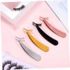 FRCOLOR 16pcs Professional Stainless Steel Eyelash Tweezers for Extensions Makeup Slanted Lash Applicator Tool Lash Tweezers Portable Tool Kit view 2