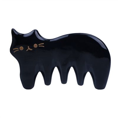 BAWHO Board Comb Scraping Tool Guasha Jade Body Stone Horn Scalp Accessory Ox Beauty Sha Gua Skin Scraperwidehair 1Pcs