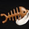 BAWHO Sandalwood Multifunctional Fishbone Massage Comb Hair Meridian Scraping Comb 1Pcs (Color : Wooden Comb) view 3