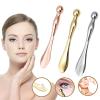 MOBYAT Essential Oil Massage Stick Metal Eye Cream Import Stick Face Cream Scoop Beauty Tool Beauty Stick Eye Mask Massage Stick 1Pcs (Color : Rose Gold) view 3