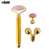 BAWHO 3 in 1 Powder Crystal Jade Stick Massage Stick Face Shaping Massage Eye Cream Stick 3D Roller Home Beauty Salon Stick 1Pcs (Color : Gold) view 2