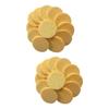 NOLITOY 40pcs Skin-Friendly Makeup Remover Pads Face Cleaning Sponge Cotton Rounds for Daily Use and Travel view 1