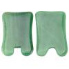 BAWHO Green Set Tools Face Lift Massage Crystal Energy Stone Traditional Scraper Set for Body Massager 1Pcs (Color : 8x5cm) view 3