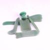 BAWHO Green Aventurine Jade Guasha Set Tools Face Lift Massage Crystal Energy Stone Traditional Scraper Set for Body Massager 1Pcs (Color : 7pcs in one Set) view 1