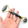 MOBYAT Stone Jade Roller Face Massager Stone Carved Crystal Roller Skin Care Slimming Massage Stick 1Pcs view 4