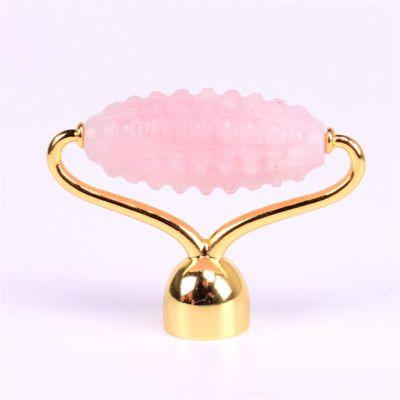 BAWHO Face Jade Massage Roller Black Obsidian Scraper Gemstone Massager Tools Slimming Face Wrinkle Removal 1Pcs (Color : 1)