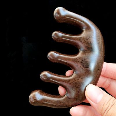 BAWHO Multi-Function Meridian Massage Comb Head Massager Scalp Big Tooth Sandalwood Hair Loss Comb 1Pcs (Color : Massage Comb O)