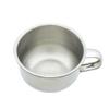 BBAUER 1PC Shaving Soap Bowl Stainless Steel Durable Shave Soap Cup with Handle Shaver Foam Tool Accessories Best for Man view 1