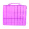 MERRYHAPY Nail Polish Finishing Box Large Capacity Manicure Kit Detachable Compartment Easy Open view 1