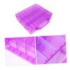 MERRYHAPY Nail Polish Finishing Box Large Capacity Manicure Kit Detachable Compartment Easy Open view 2